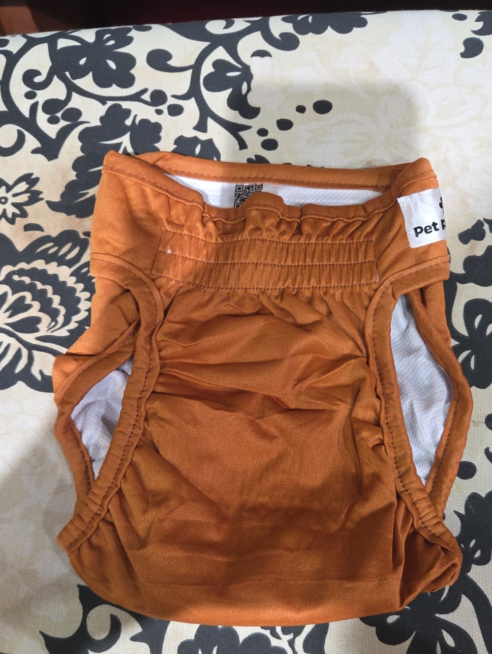 arade Rust Orange Washable Dog Diaper Cover